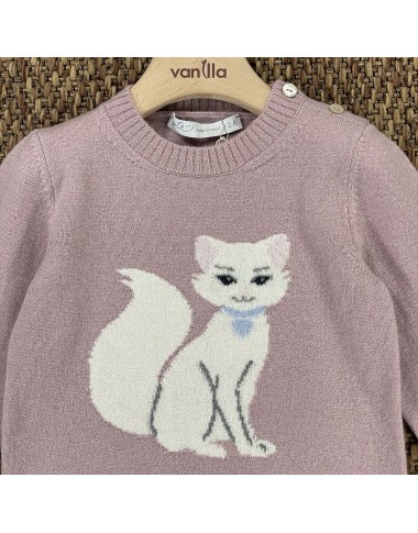 Maglia lana e cashmere Bimba 2/8 anni
