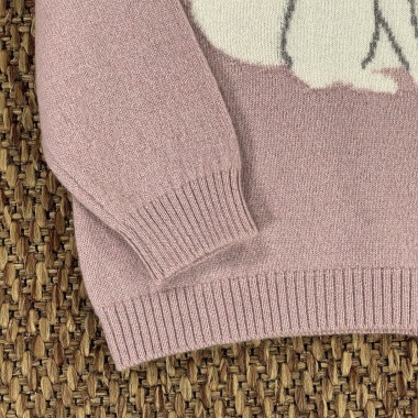 Maglia lana e cashmere Bimba 2/8 anni
