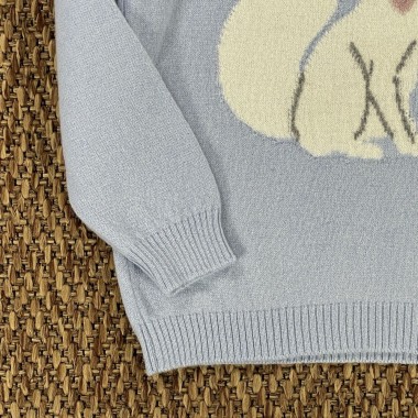 Maglia lana e cashmere Bimba 2/8 anni