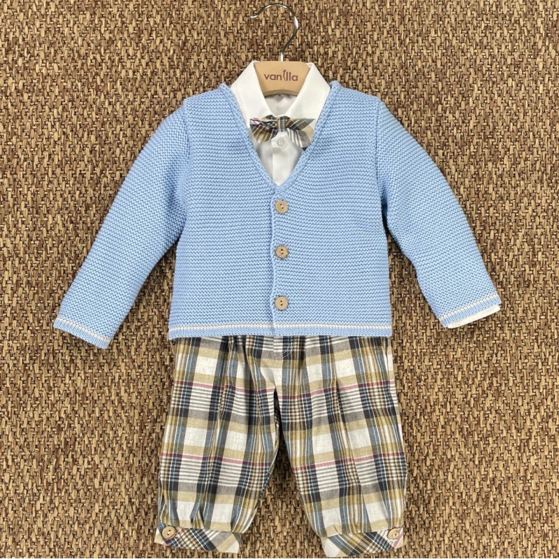 Completo quadri Neonato 0/36