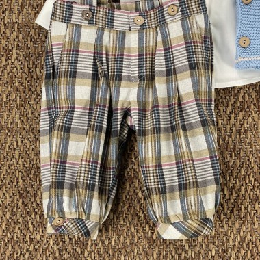 Completo quadri Neonato 0/36