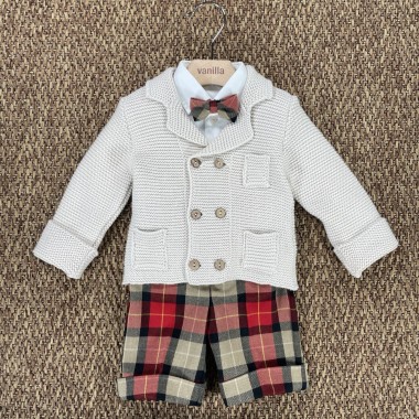 Completo quadri Neonato 0/36