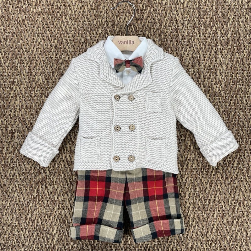 Completo quadri Neonato 0/36