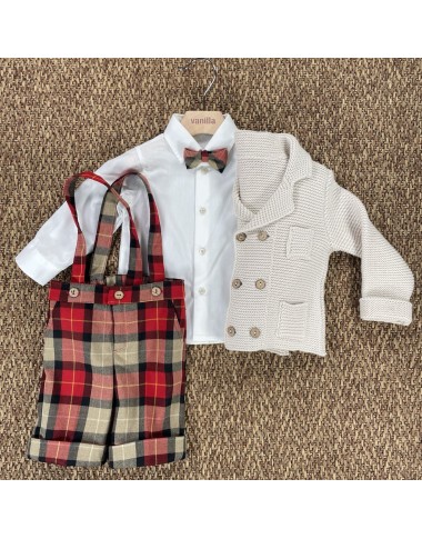 Completo quadri Neonato 0/36