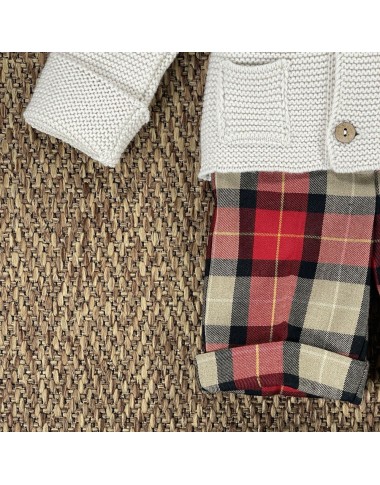 Completo quadri Neonato 0/36