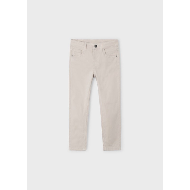 Pantalone 5t slim fit basic Bimbo 2/8 anni