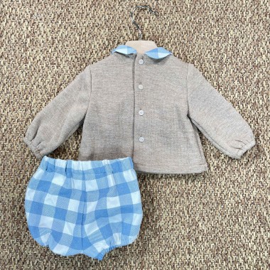 Set maglia e bermuda Neonato 0/36