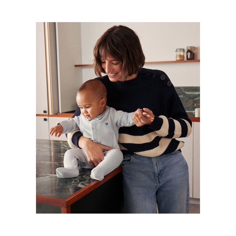 Tutina ciniglia cuore Neonato 0/36