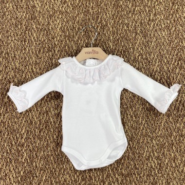 Body Rouche pois Neonata 0/36