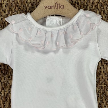 Body Rouche pois Neonata 0/36