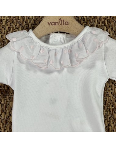 Body Rouche pois Neonata 0/36