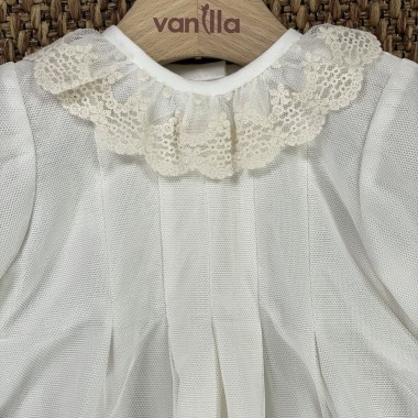 Abito elegante in macramè Neonata 0/36