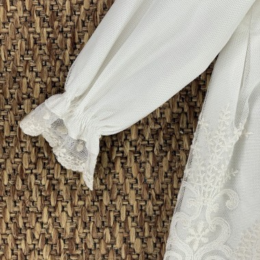 Abito elegante in macramè Neonata 0/36