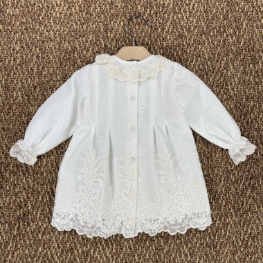 Abito elegante in macramè Neonata 0/36