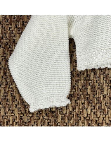 Cardigan corto con tulle Neonata