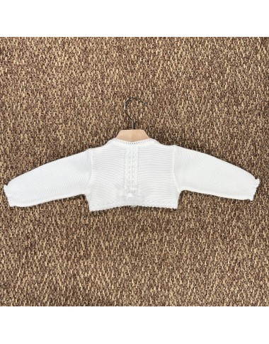 Cardigan short with tulle