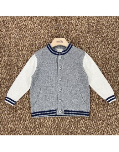 Bomber lana e cashmere Bimbo 2/8 anni