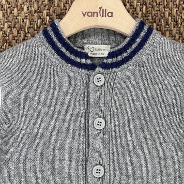 Bomber lana e cashmere Bimbo 2/8 anni