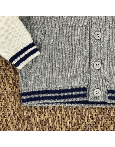 Bomber lana e cashmere Bimbo 2/8 anni