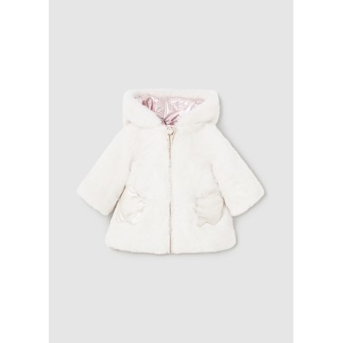 Giaccone reversibile teddy         Neonata