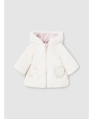 Giaccone reversibile teddy         Neonata