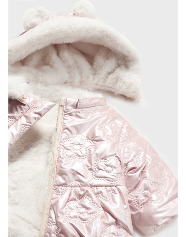 Giaccone reversibile teddy         Neonata