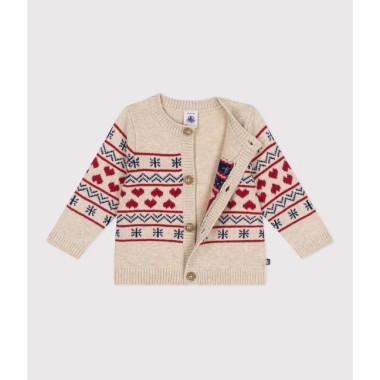 Cardigan jacquard Neonato 0/36