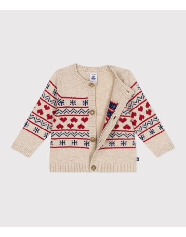 Cardigan jacquard