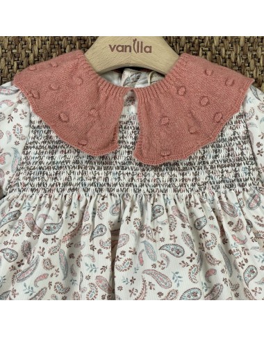 Paisley velvet dress