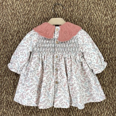 Abito velluto paisley Neonata 0/36