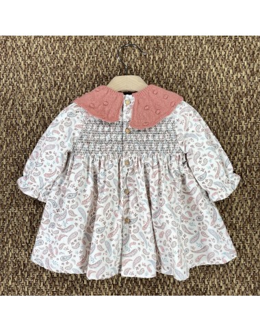 Paisley velvet dress