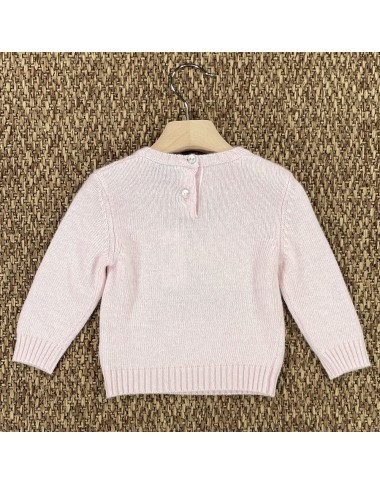 Maglioncino orsetto in lana e cashmere Neonata 0/36