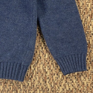 Maglioncino gufo in lana e cashmere Neonato 0/36