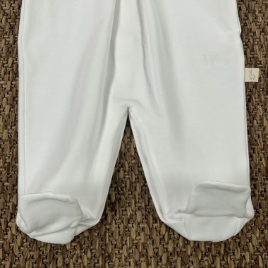 Tutina in cotone collo piquè Tutina