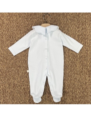 Tutina in cotone collo piquè Tutina