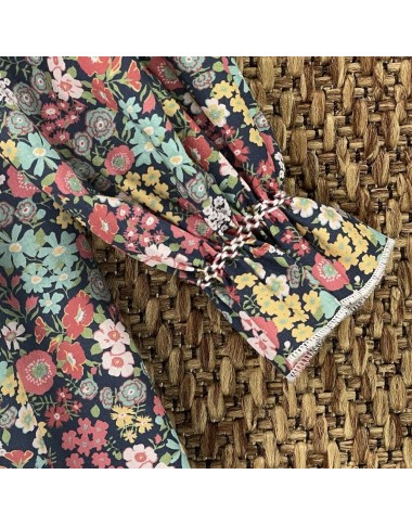 Mini abito con ricamo punto smock Neonata 0/36