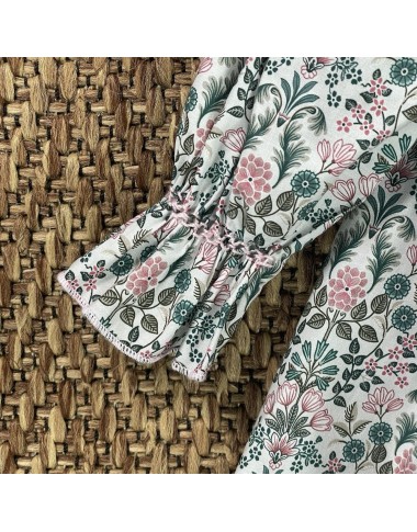 Mini abito con ricamo punto smock Neonata 0/36