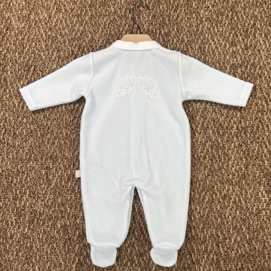 Tutina in ciniglia ali Neonato