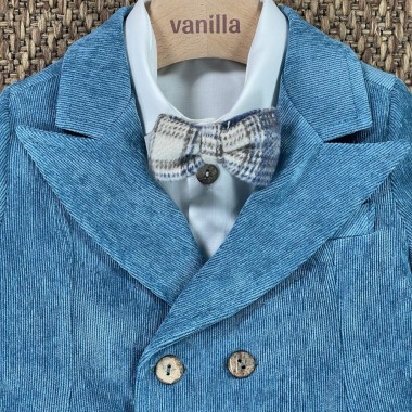 Completo giacca quadri Neonato 0/36