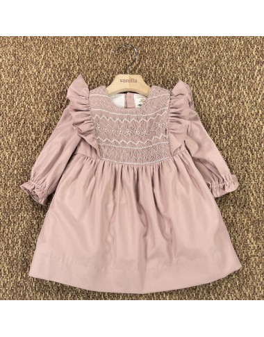 Abito punto smock Neonata 0/36