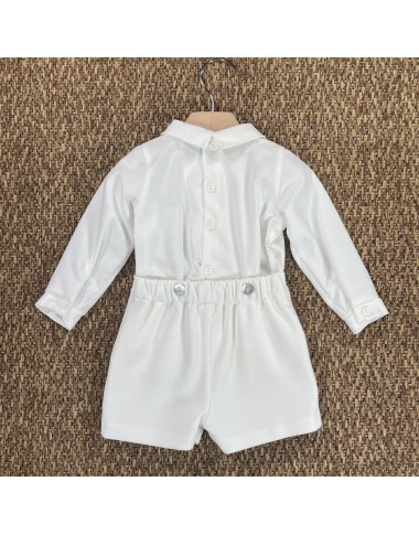 Completo camicia papillon e bermuda Neonato