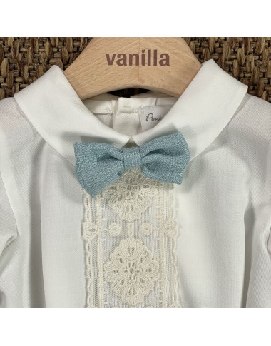 Complete bow tie and bermuda shirt