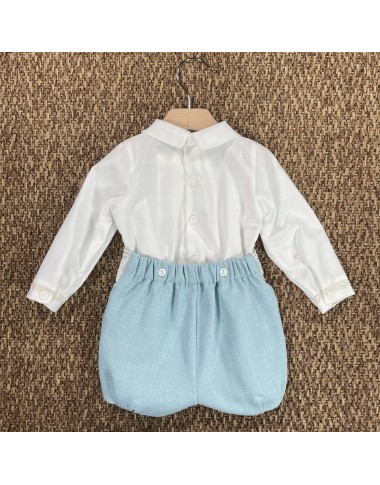 Complete bow tie and bermuda shirt