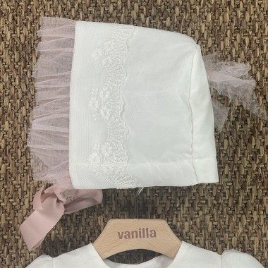 Abito e cuffietta Battesimo