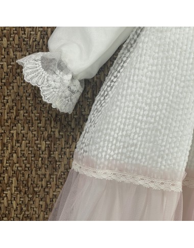 Abito e cuffietta Battesimo