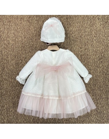 Abito e cuffietta Battesimo