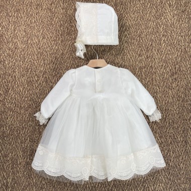 Abito e cuffietta Neonata 0/36