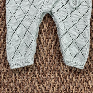 Tutina incrociata cotone organico Completo e Pagliaccetto