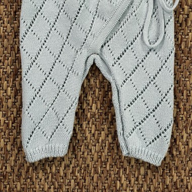 Tutina incrociata cotone organico Completo e Pagliaccetto