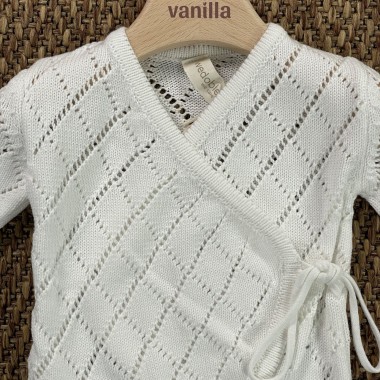 Tutina incrociata cotone organico Completo e Pagliaccetto